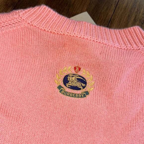 Burberry Archive Logo Cashmere sweater NWT, Medium - Picture 2 of 6